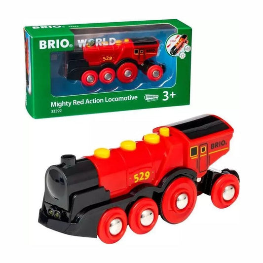 Brio Mighty Red Action Locomotive 33592