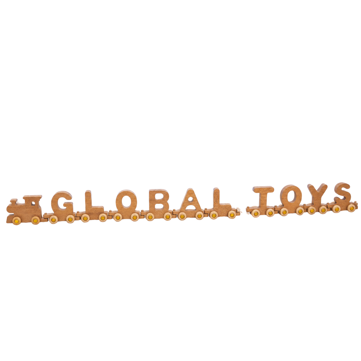 Global Toys Wooden Letter Train Decoration