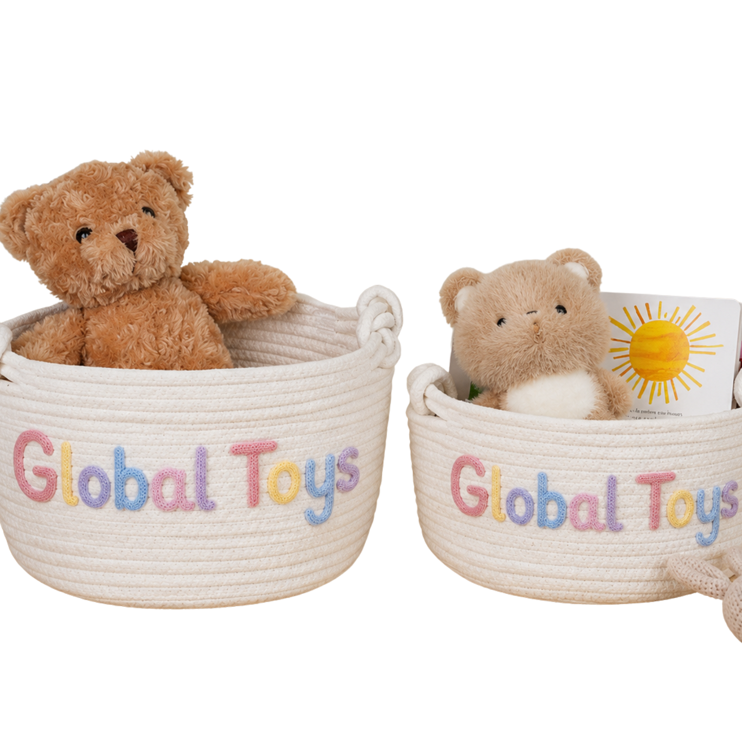 Global Toys Woven Nursery Storage Basket