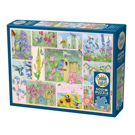 Cobble Hill Garden Birds in Summer 500pc