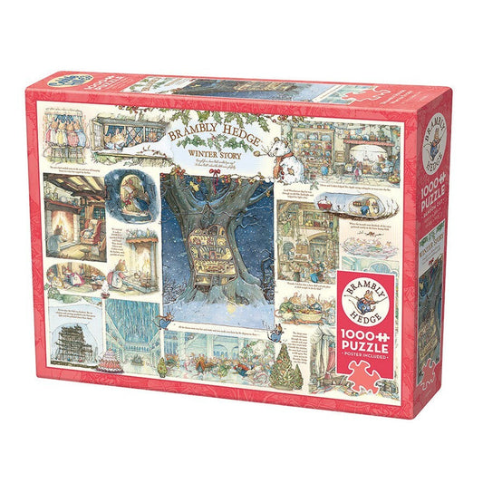 Cobble Hill Brambly Hedge Winter Story 1000pc