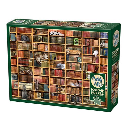 Cobble Hill The Cat Library 1000pc