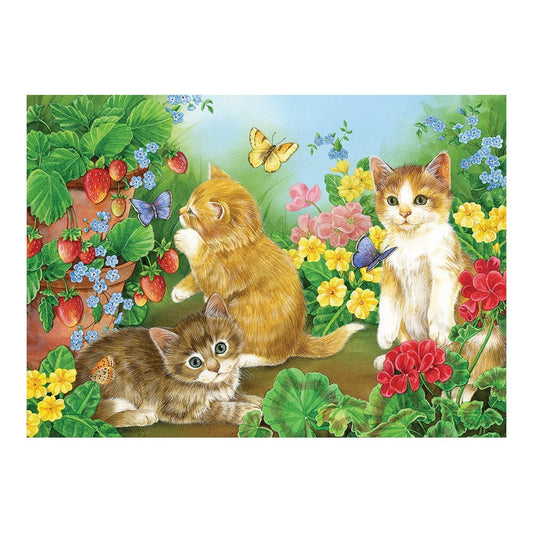 Cobble Hill Tray Puzzle Kitten Playtime 35pc