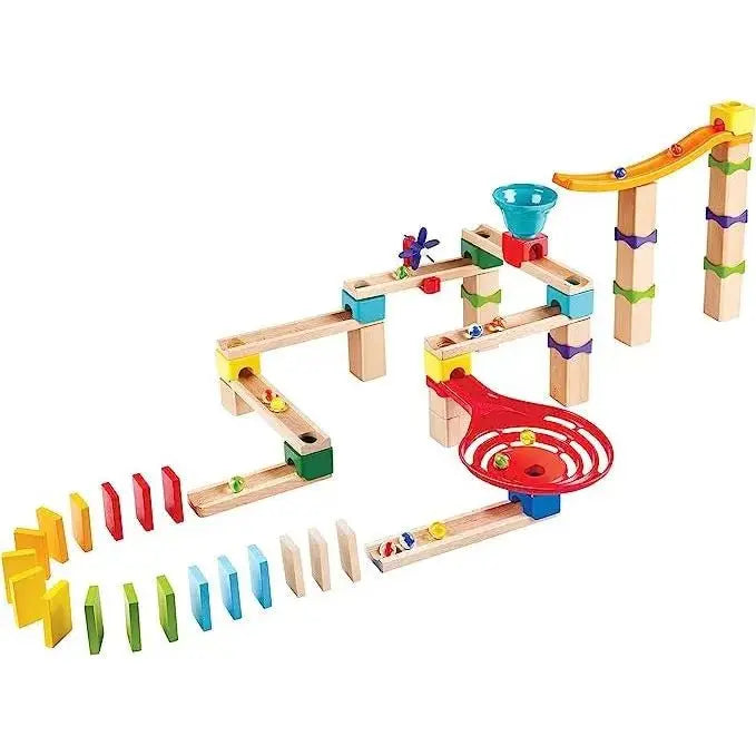 Wooden Marble Run Track Set – STEM Building Toy for Kids | Creative Engineering, Logic & Problem-Solving Playset