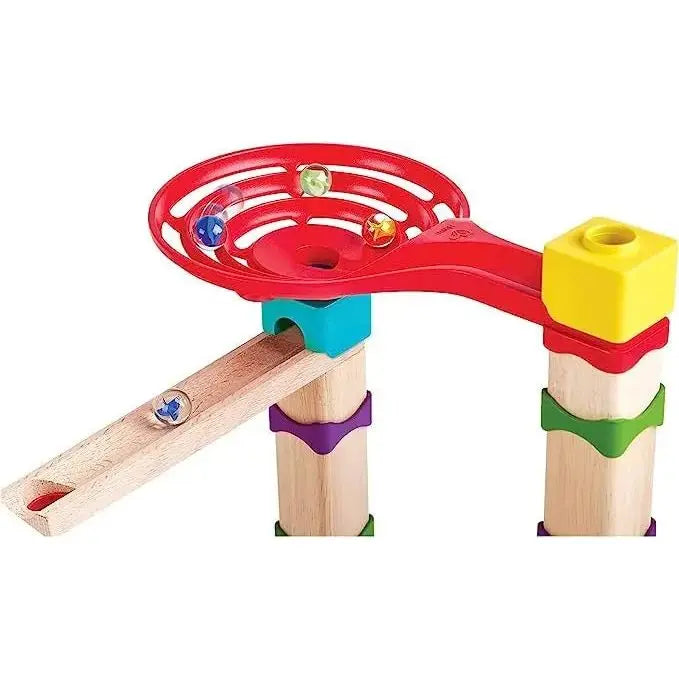 Wooden Marble Run Track Set – STEM Building Toy for Kids | Creative Engineering, Logic & Problem-Solving Playset
