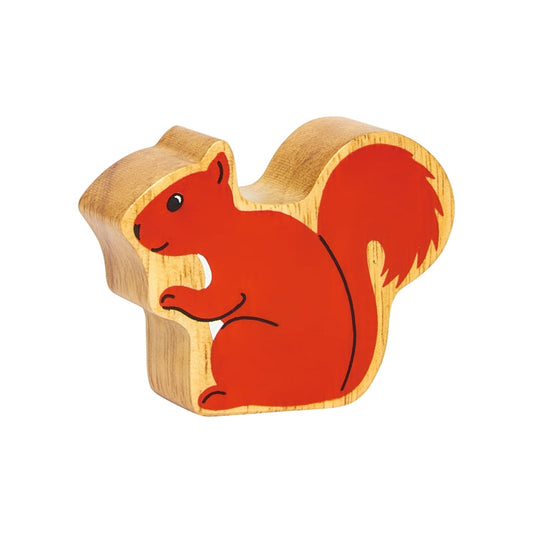 Wooden Animal Red Squirrel