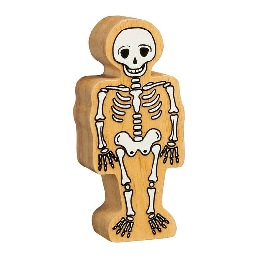 Wooden Spooky Figure Skeleton