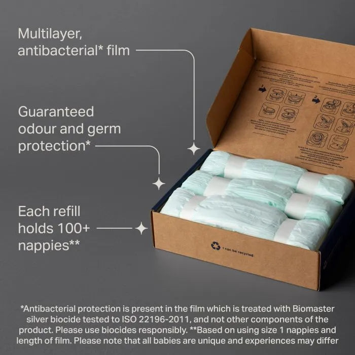 ♻️ Tommee Tippee Twist & Click Nappy Disposal Bin Refills – Odour-Lock Hygiene Protection